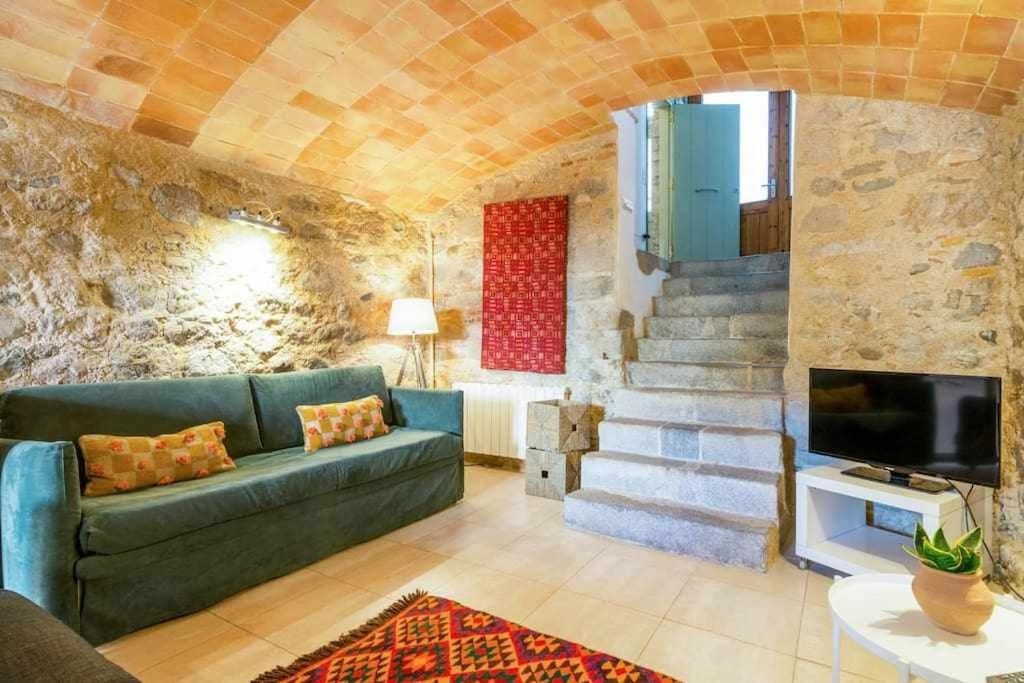 Apartamento Banos Arabes Con Jardin Girona Eksteriør billede