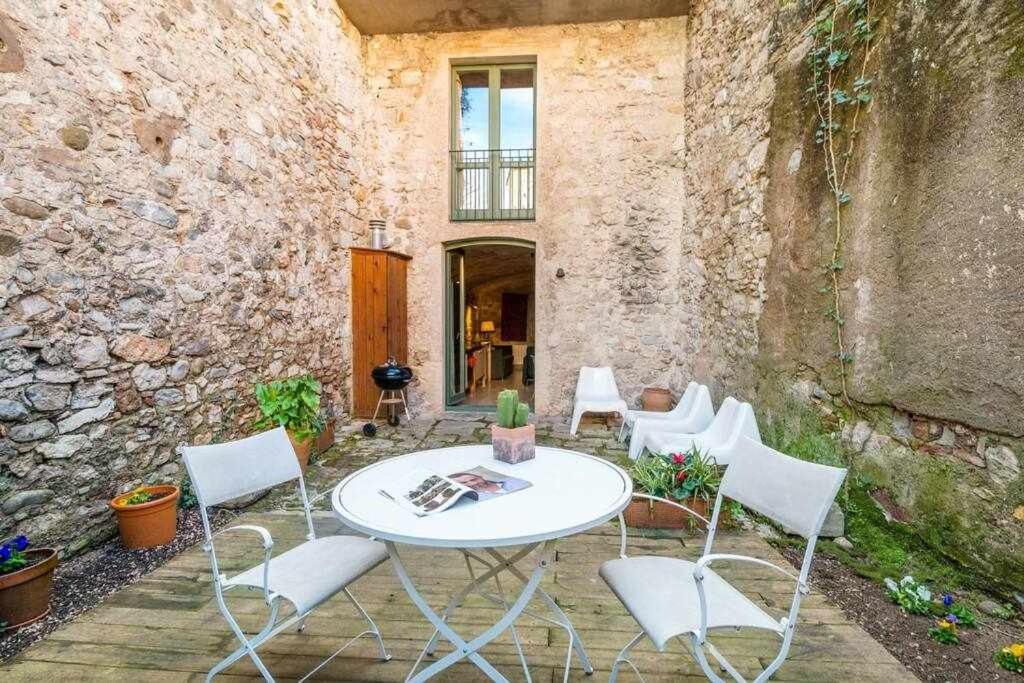 Apartamento Banos Arabes Con Jardin Girona Eksteriør billede