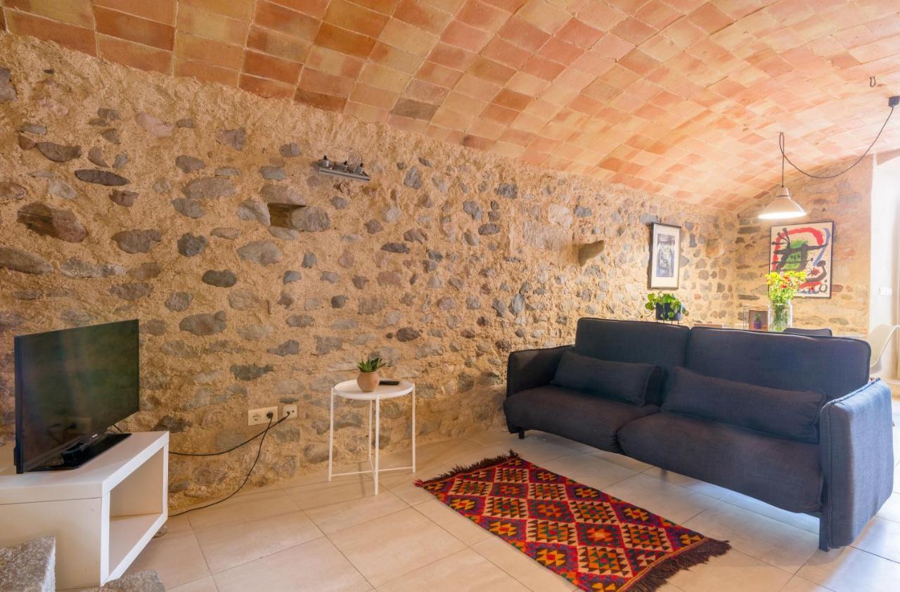 Apartamento Banos Arabes Con Jardin Girona Eksteriør billede
