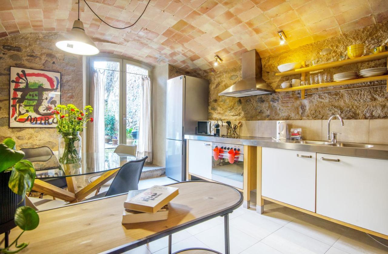 Apartamento Banos Arabes Con Jardin Girona Eksteriør billede