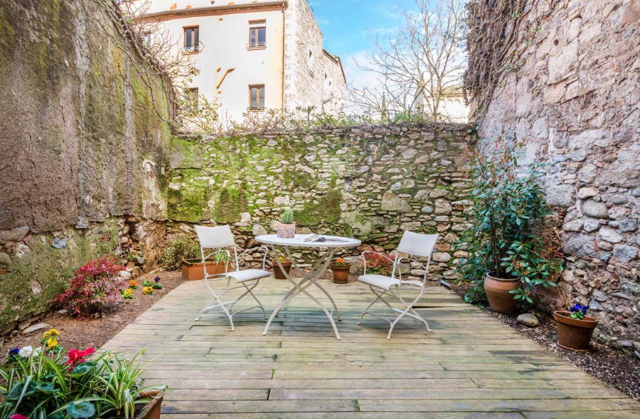 Apartamento Banos Arabes Con Jardin Girona Eksteriør billede